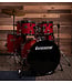Ludwig Ludwig Accent Fuse 5 Piece Complete Kit, Red Sparkle