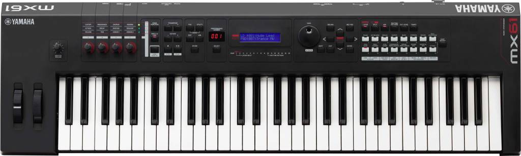 YAMAHA MX61 ワークステーションシンセサイザー 61鍵盤 ブラック