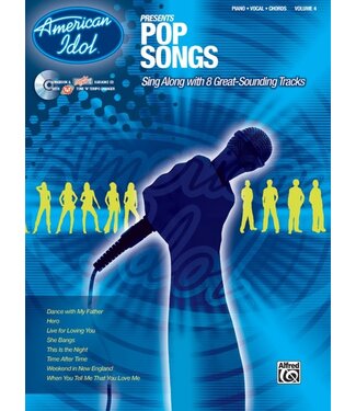 Alfred American Idol Presents Pop Songs Song Book PVG- No CD