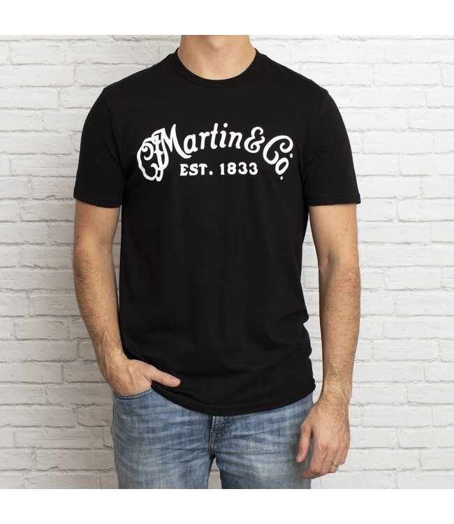 Martin Classic Solid Logo T-Shirt, Black X-Large