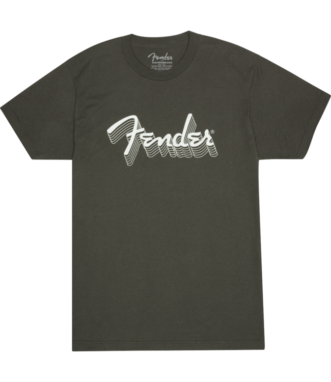 Fender® Reflective Ink T-Shirt, Charcoal, X-Large