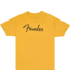 Fender Fender® Spaghetti Logo T-Shirt, Butterscotch, X-Large