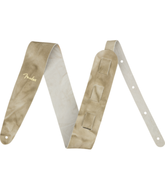 Fender Fender Tie Dye Leather Strap, Natural