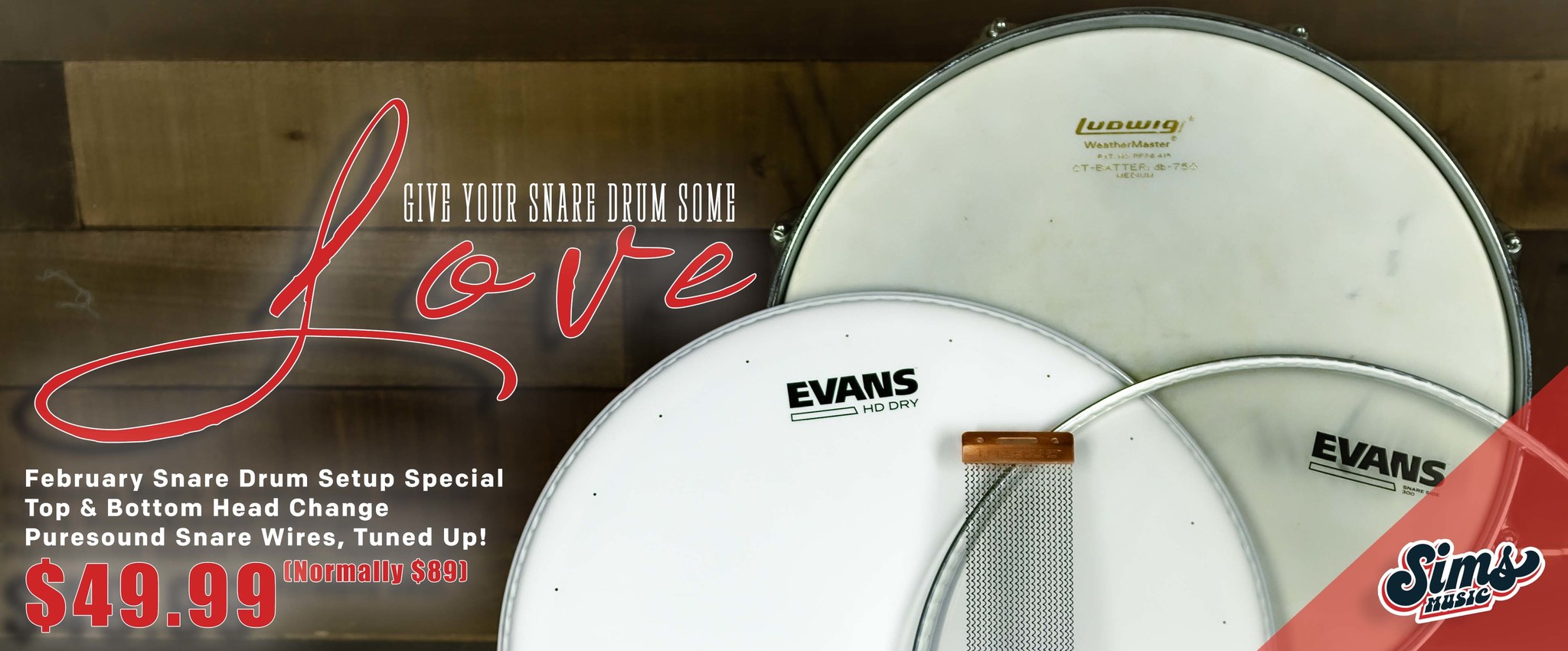 Ferbruary Snare Drum Set-up Special!