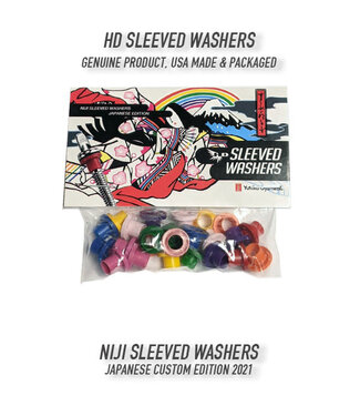 Hendrix Drums Hendrix Drums Sleeve Washers, 20-Pack, NIJI Japanese Edition
