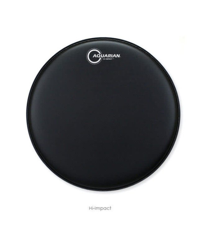 Aquarian 13" Hi-Impact Black Drum Head