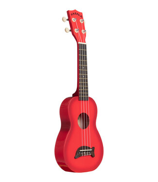 Kala Kala Makala Soprano Dolphin Series Ukulele, Red Burst