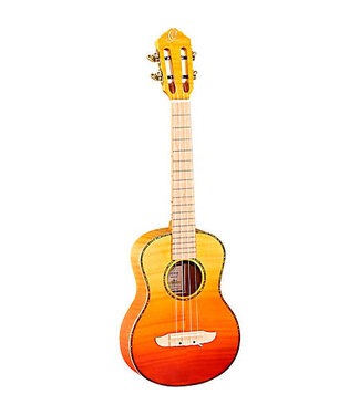 Ortega Ortega RUPR-TQB Prism Series Tenor Ukulele, Tequila Fade