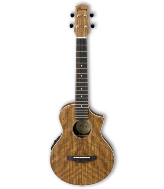 Ibanez Ibanez UEWT14E Acoustic/Electric Tenor Ukulele, Ovankol