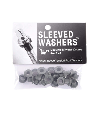 Hendrix Drums Hendrix Drums Sleeve Washers, 20-Pack, Light Gray