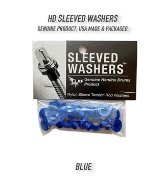 Hendrix Drums Hendrix Drums Sleeve Washers, 20-Pack, Blue