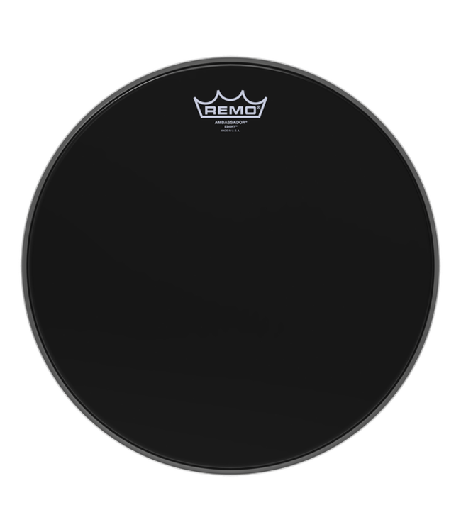Remo 12" Ebony Ambassador Drum Head