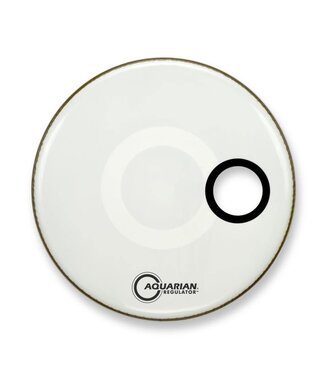 Aquarian Aquarian 18" Small Offset Ported Bass Head, White