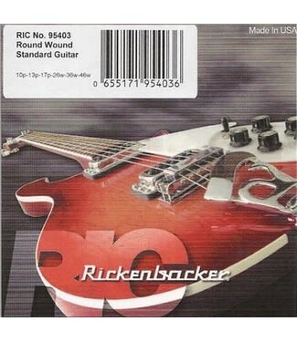 Rickenbacker Rickenbacker Compressed Round Wound Medium Guitar Strings