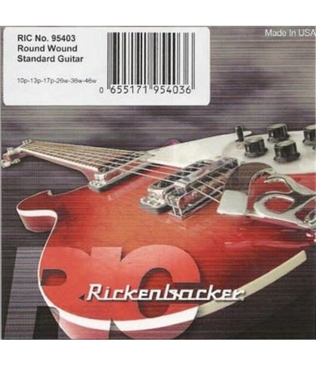 Rickenbacker Compressed Round Wound Medium Guitar Strings
