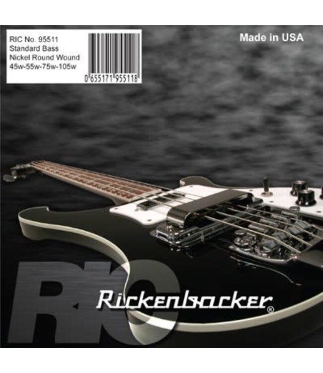 Rickenbacker Round Wound Nickel Bass Strings 45, 55, 75, 105