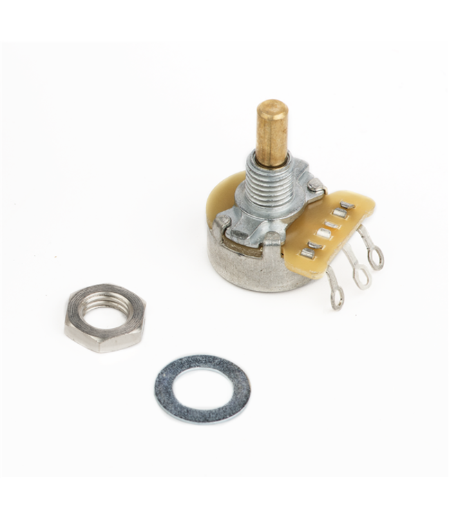 Fender 50K Linear Mini Pot, Solid Shaft