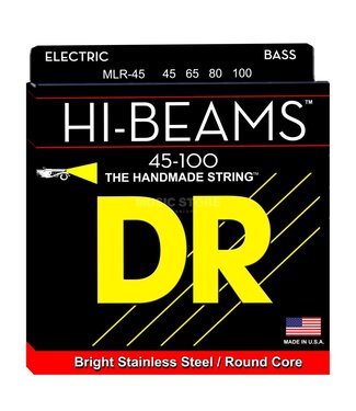 DR DR MLR-45 High Beams Stainless Steel 4-String Set, 45-100