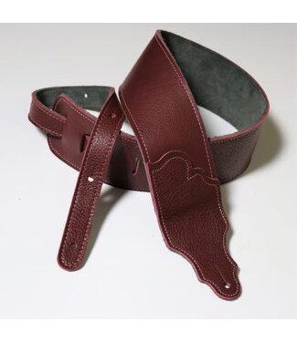 Franklin Franklin Oxblood 3" Leather/Suede Backed Strap