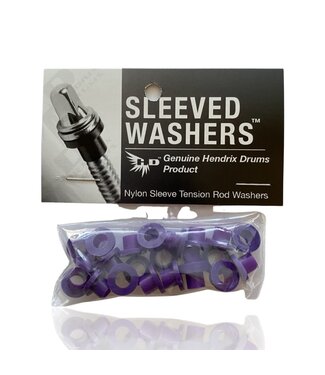 Hendrix Drums Hendrix Drums Sleeve Washers, 20-Pack, Purple