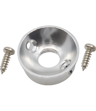 CE Distribution CE Jack Plate for Telecaster Guitars with Set Screws, Aluminum
