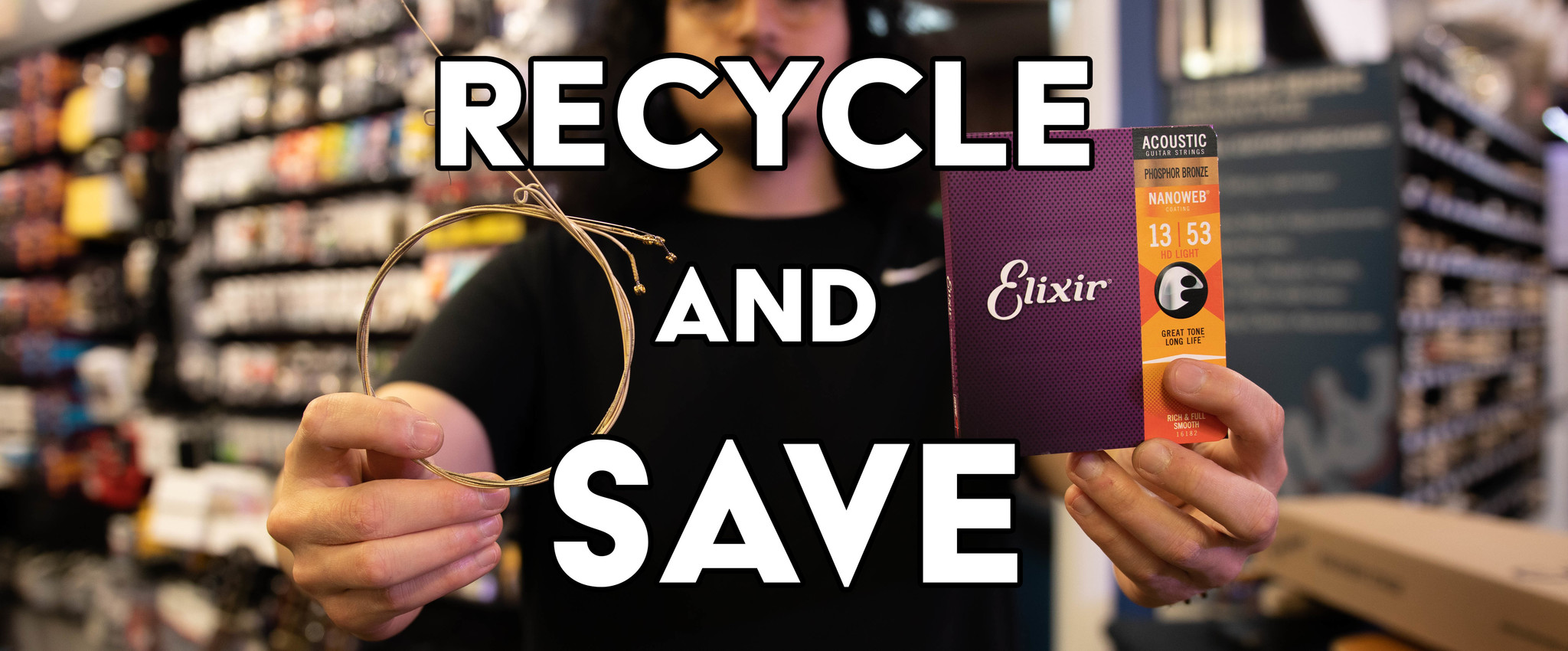 Recycle Strings and Save! 