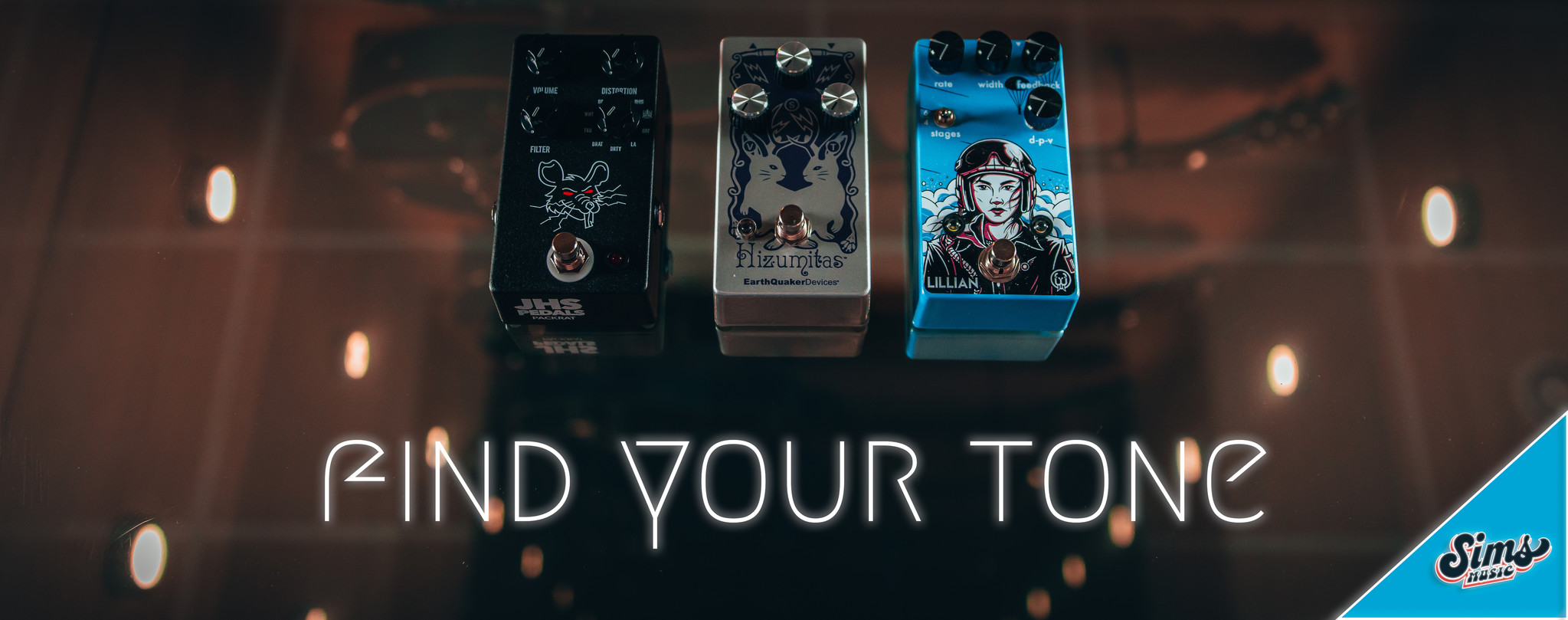 Find Your Tone with 15% Off JHS, Walrus, and Earthquaker!
