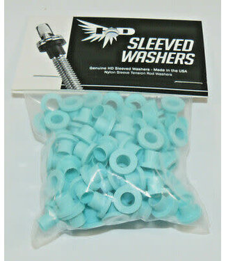 Hendrix Drums Hendrix Drums Sleeve Washers, 20-Pack, Seafoam
