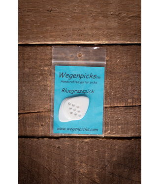 Wegen Wegen BG140 1.4mm Bluegrass Picks, 4pk White