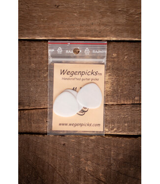 Wegen Wegen M100 1.0mm Mandolin Pick, 3pk White