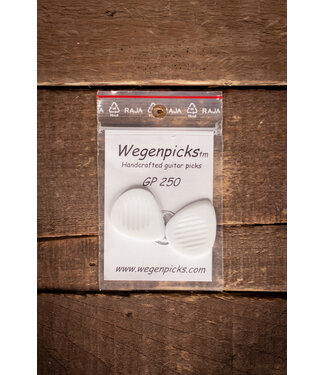 Wegen Wegen GP250 2.5mm Gypsyjazzpick, 2pk White