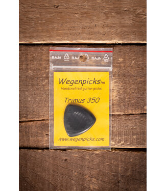 Wegen Wegen TR350B 3.50mm Trimus Pick, Single Black
