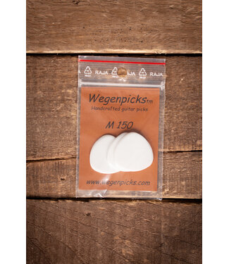 Wegen Wegen M150 1.5mm Mandolin Picks, 3pk White
