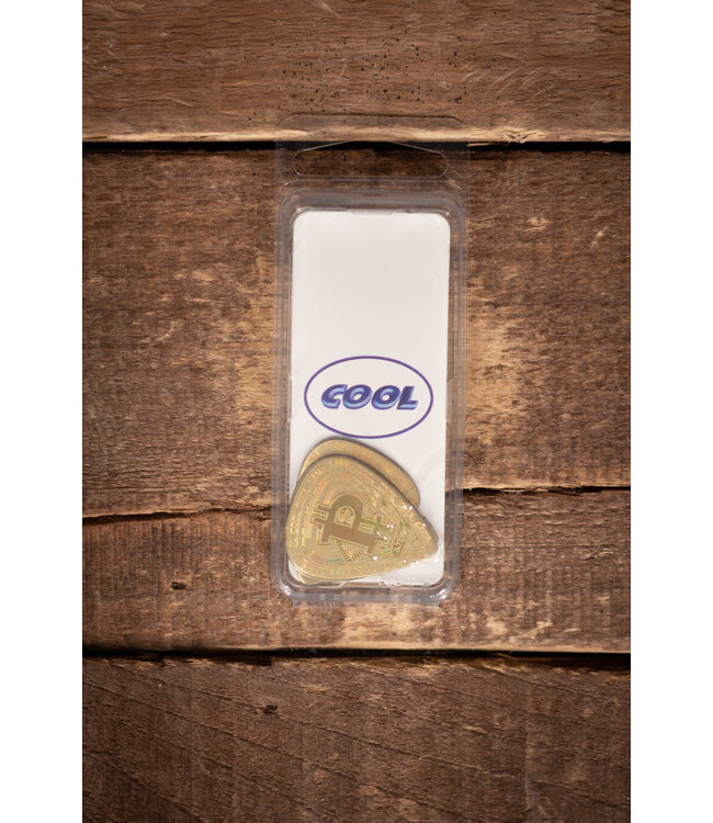 Cool Music Coin Pick 3pc Pack, .75