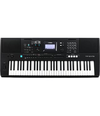 Yamaha Yamaha PSR-E473 Portable Keyboard with Power Adapter