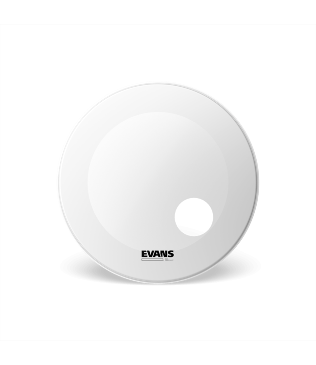 Evans 22" EQ3 Resonant Coated White Bass Drum Head