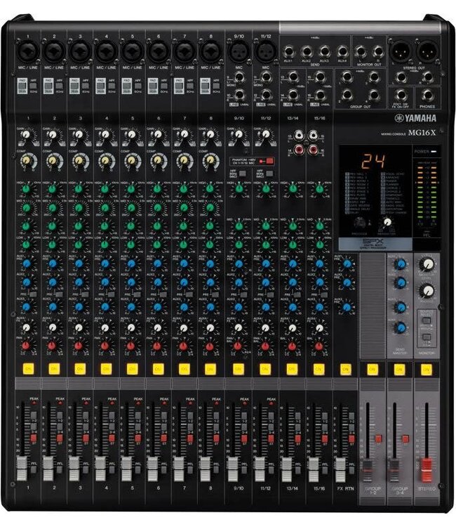 Yamaha MG16X Mixing Console with Effects