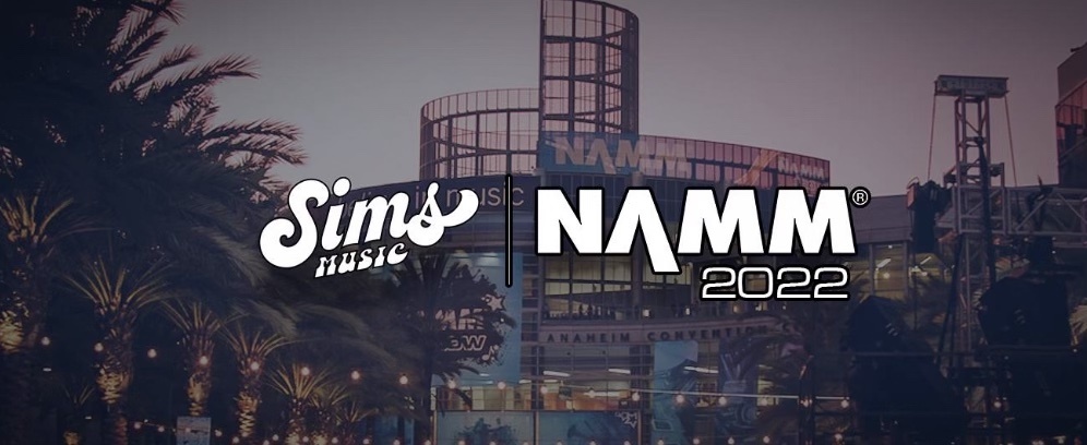 Sims at NAMM 2022
