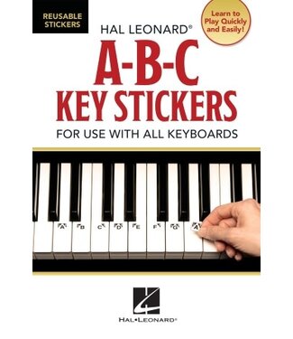 Hal Leonard Hal Leonard A-B-C Keyboard Stickers