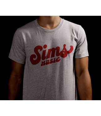 Canvas Sims Music Vintage Logo T Shirt