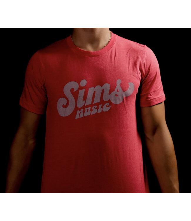 Sims Music Vintage Logo T Shirt