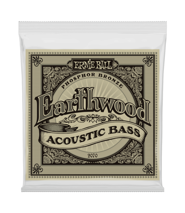 Ernie Ball Earthwood Phosphor Bronze Bass String Set, 45-95