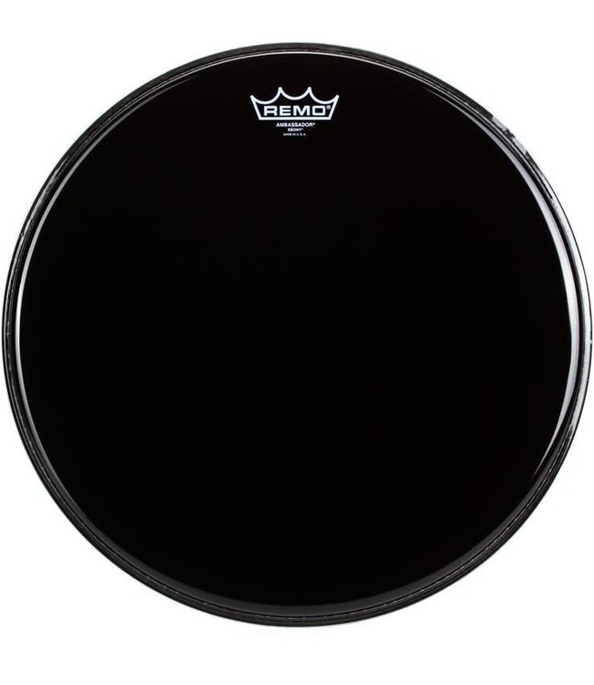 Remo 16" Ebony Ambassador Drum Head