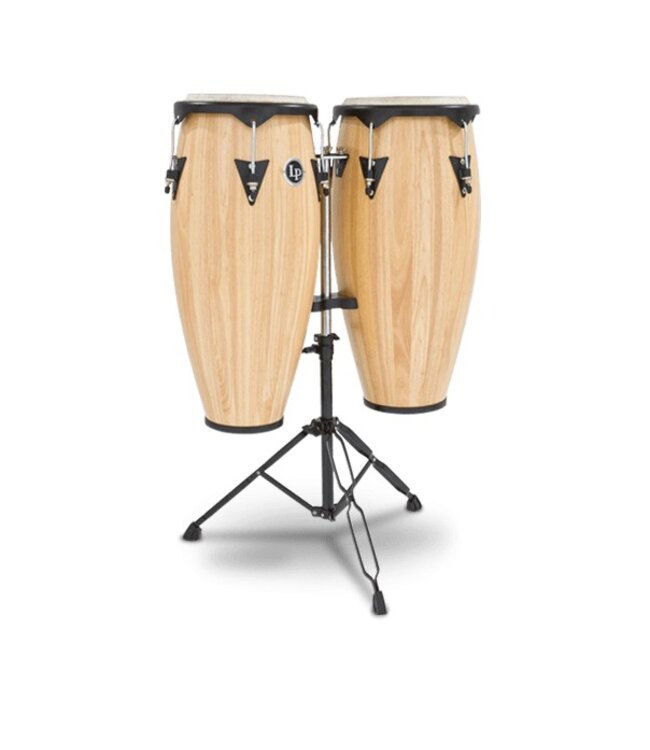 LP City Series Conga Set with Stand, Natural