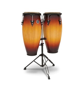 LP LP City Series Conga Set with Stand, Vintage Sunburst
