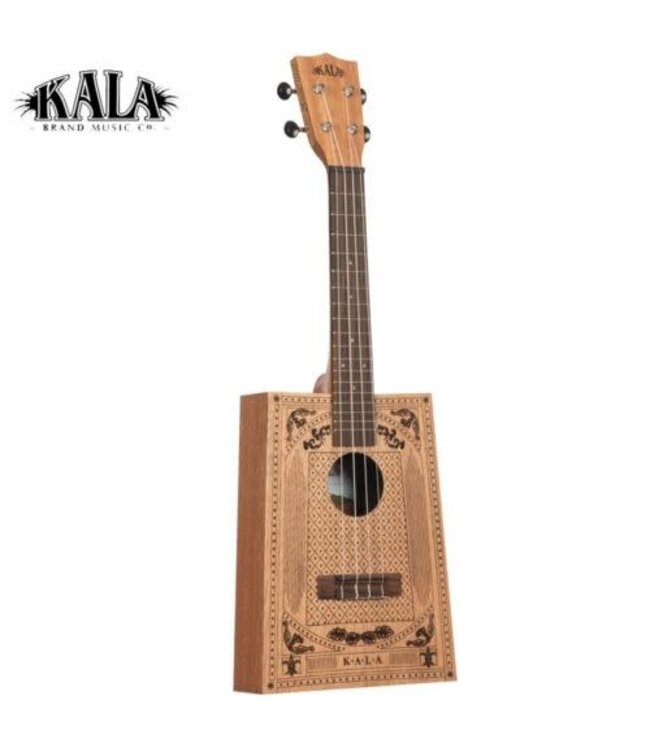 Kala Cigar Box Concert Ukulele with Bag