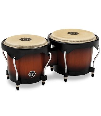 LP LP City Series Wood Bongos, Vintage Sunburst