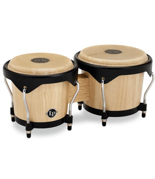 LP City Series Wood Bongos, Natural