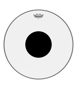 Remo Remo 18" Controlled Sound ClearBlack Dot Drum Head