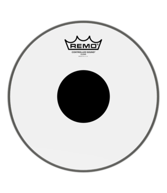 Remo Remo 12" Controlled Sound Clear Black Dot Drum Head